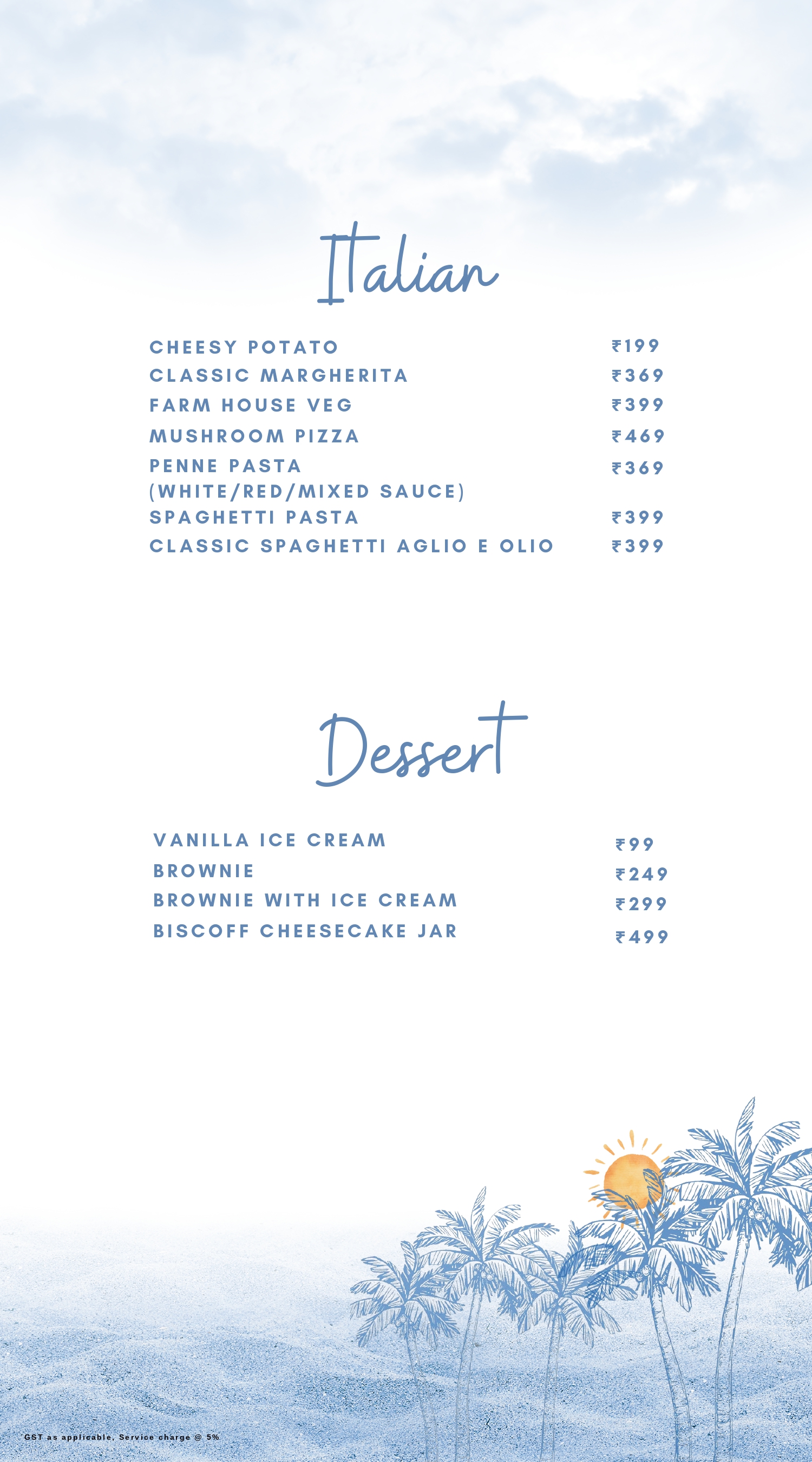 Menu Page 7